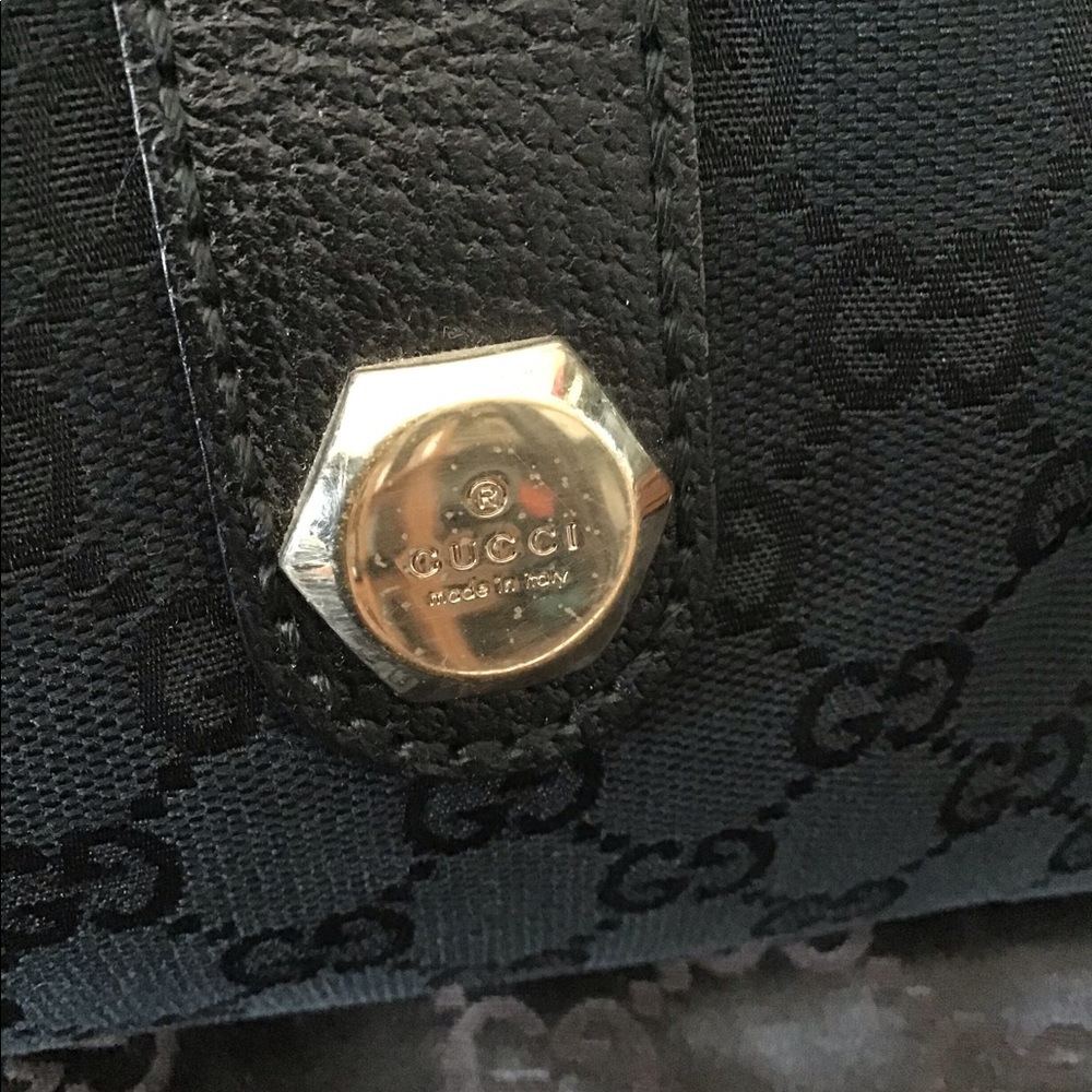 SOLD🎉🎉GUCCI Guccissima  Charmy Boston Black  Bag - Picture 3 of 8